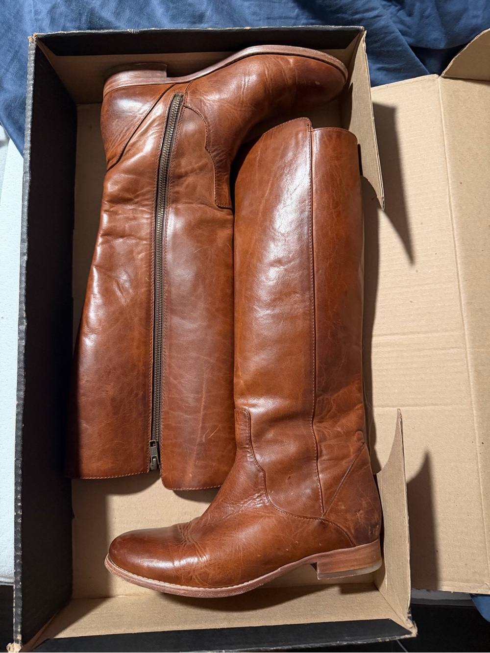 Frye - Carly Shield Tall Boots - Extended Calf
